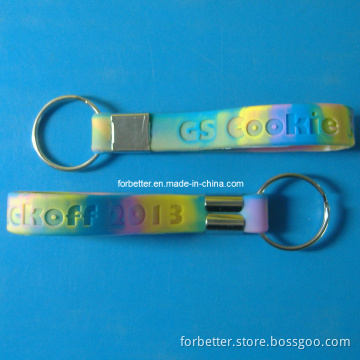 Silicone Band Keyring (SKY-007)
